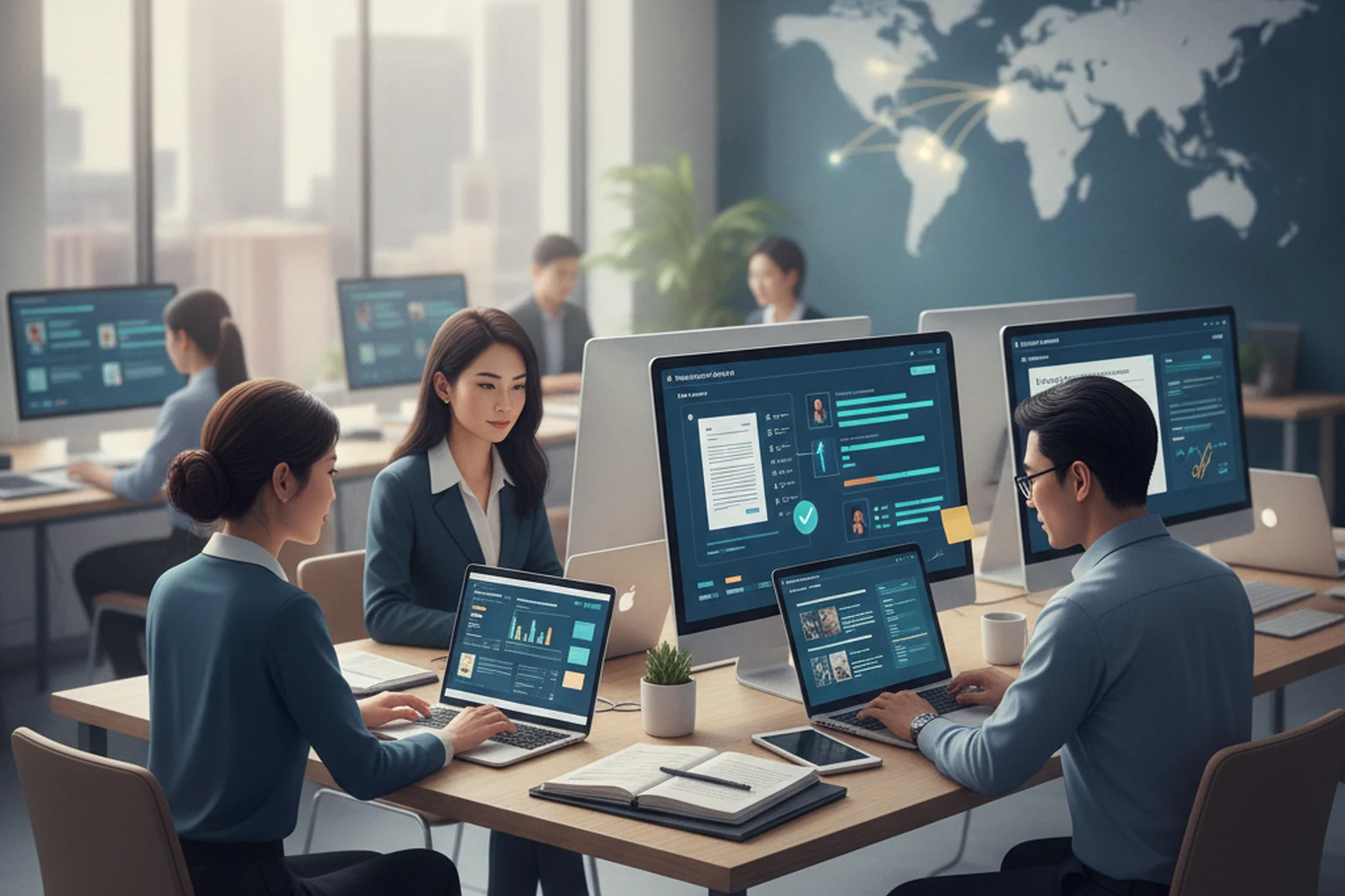 Outsourced Assistant Operations: Handoff Acceptance Log editorial illustration
