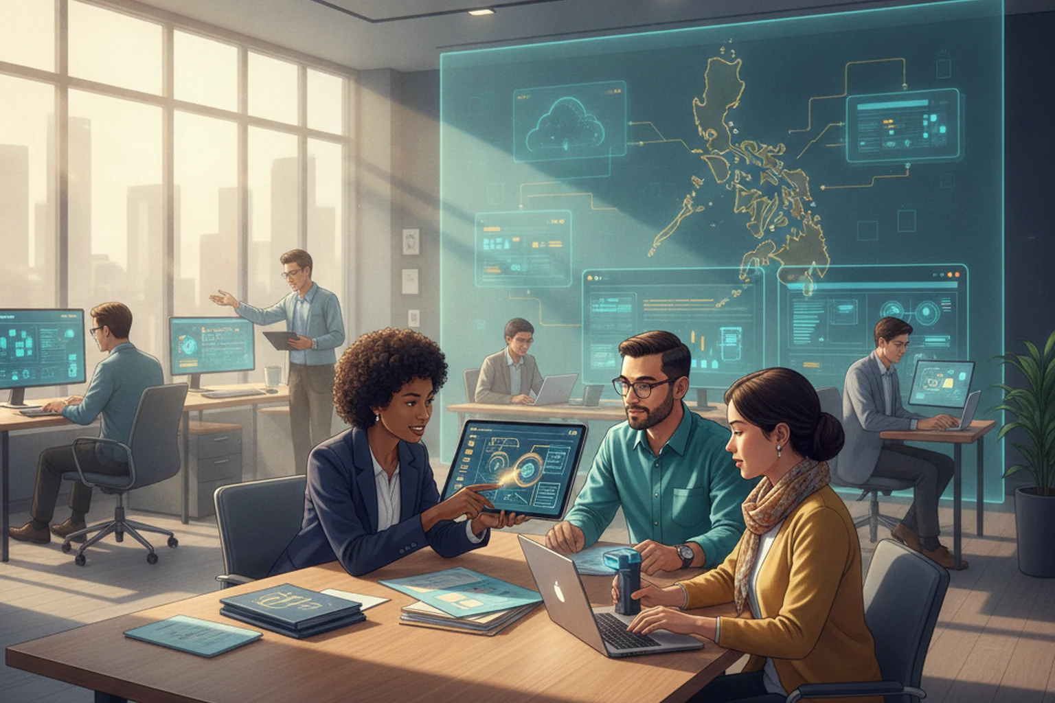 Research Brief: Outsourced Assistant Operations Handoff Reliability editorial illustration