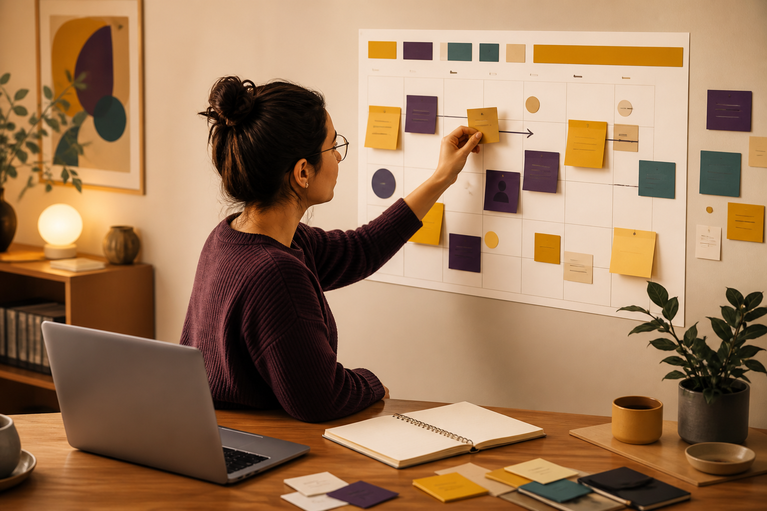 Philippines assistant reviewing a documented staffing workflow